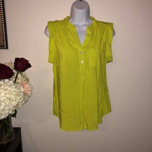 Attention Lime Green Top